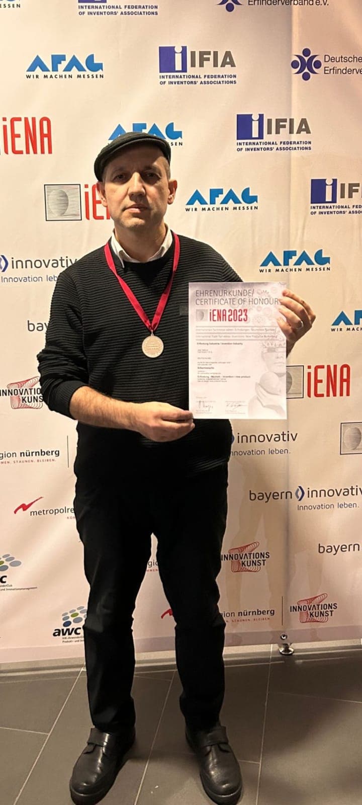 Silver Medal in Nuremberg.